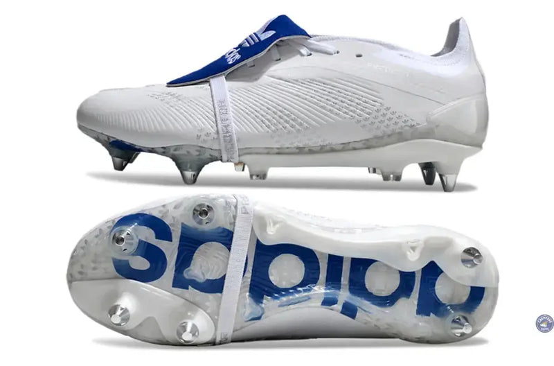Predator Elite x Beckham Elite Tongue SG - Blanc/Bleu — visuel 1 sur 4