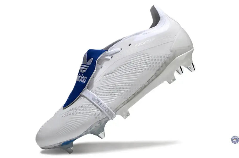 Predator Elite x Beckham Elite Tongue SG - Blanc/Bleu — visuel 4 sur 4