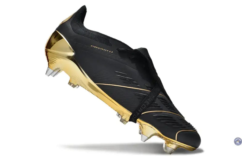Predator League Fold-over Tongue SG Belligold - Noir/Doré ÉDITION LIMITÉE — visuel 3 sur 4