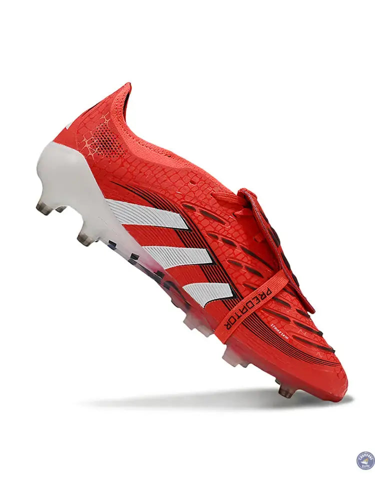 Predator Pro Fold-over Tongue AG Pure Victory - Lucid Red/Blanc/Noir — visuel 3 sur 4