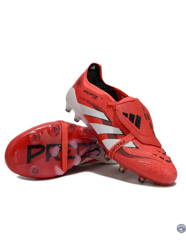 Predator Pro Fold-over Tongue AG Pure Victory - Lucid Red/Blanc/Noir — visuel 2 sur 4