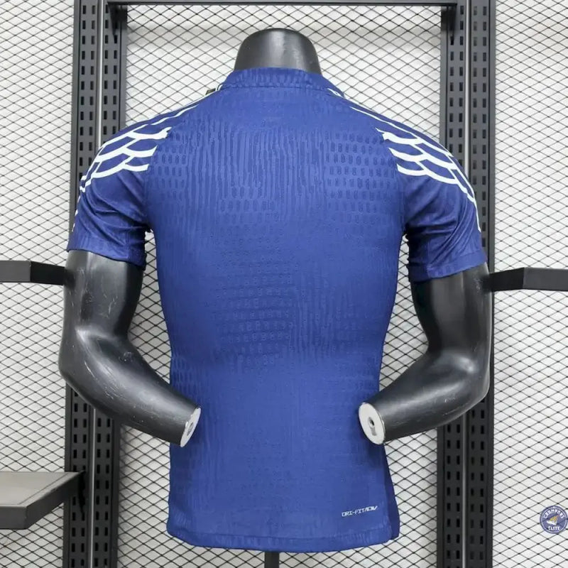 Maillot PSG 2024/25 Fourth Jordan Bleu - Manches courtes PRO — visuel 2 sur 4