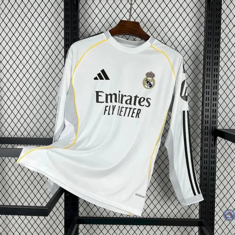 Maillot Real Madrid 2025/26 Domicile à manches longues — visuel 1 sur 2
