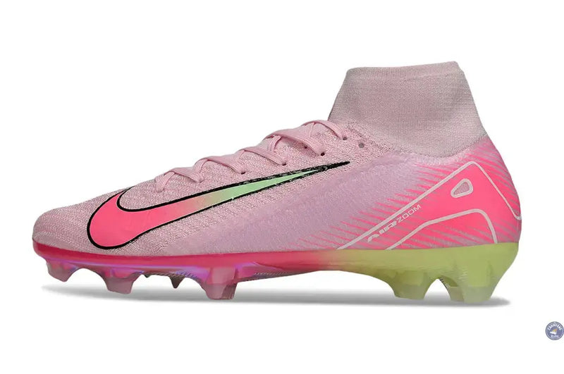 Superfly 10 Nike By You FG - Rose — visuel 4 sur 4