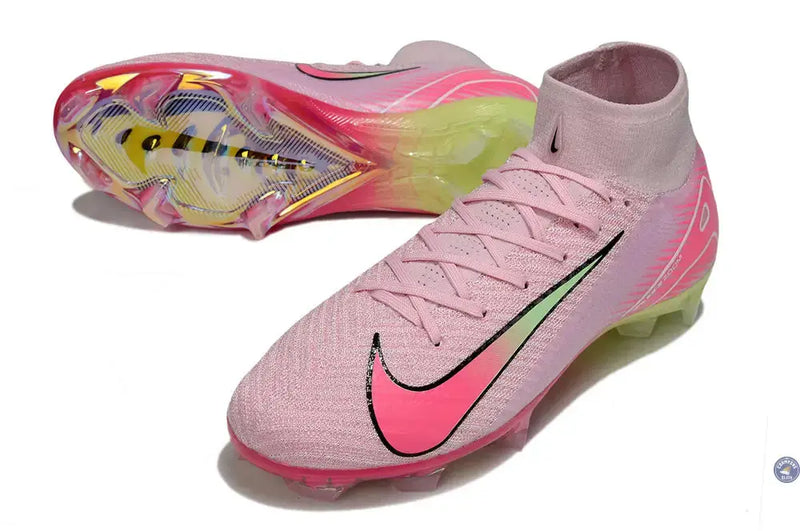 Superfly 10 Nike By You FG - Rose — visuel 3 sur 4