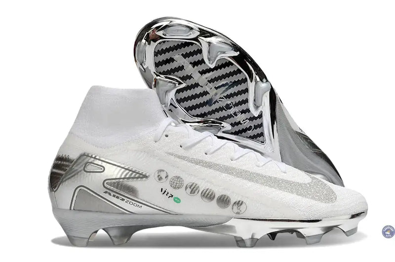 Superfly 10 Vinicius Trophie The Best FG - Blanc/Argent — visuel 1 sur 4