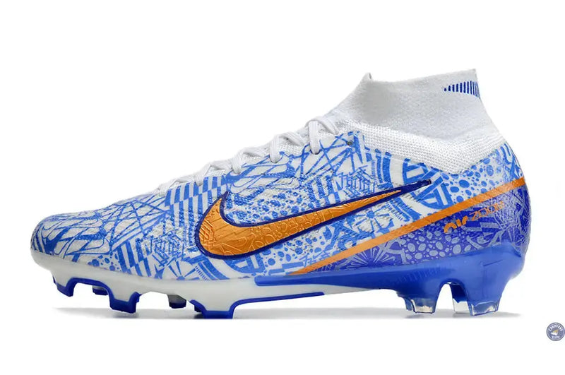 Superfly 9 Elite CR7 FG 'Azulejo' Bleu/Doré — visuel 4 sur 4