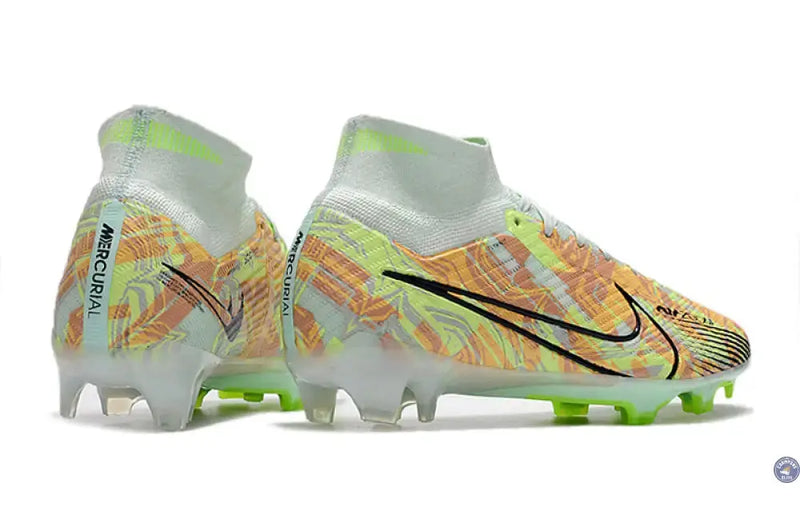 Superfly 9 Elite FG Bonded - Vert/Bleu/Orange — visuel 4 sur 4
