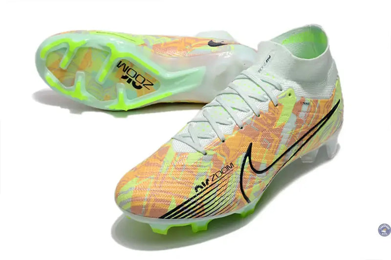 Superfly 9 Elite FG Bonded - Vert/Bleu/Orange — visuel 2 sur 4