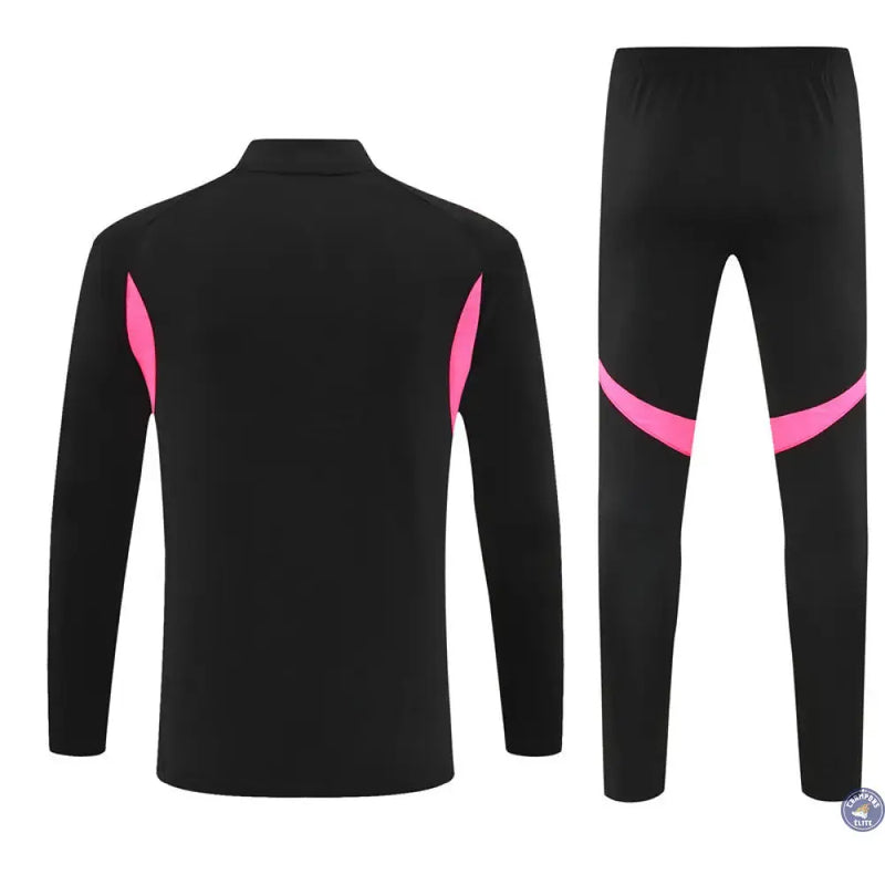 Survêtement d'entraînement demi-zip - Arsenal 2025/2026 - Noir/Rose — visuel 3 sur 3