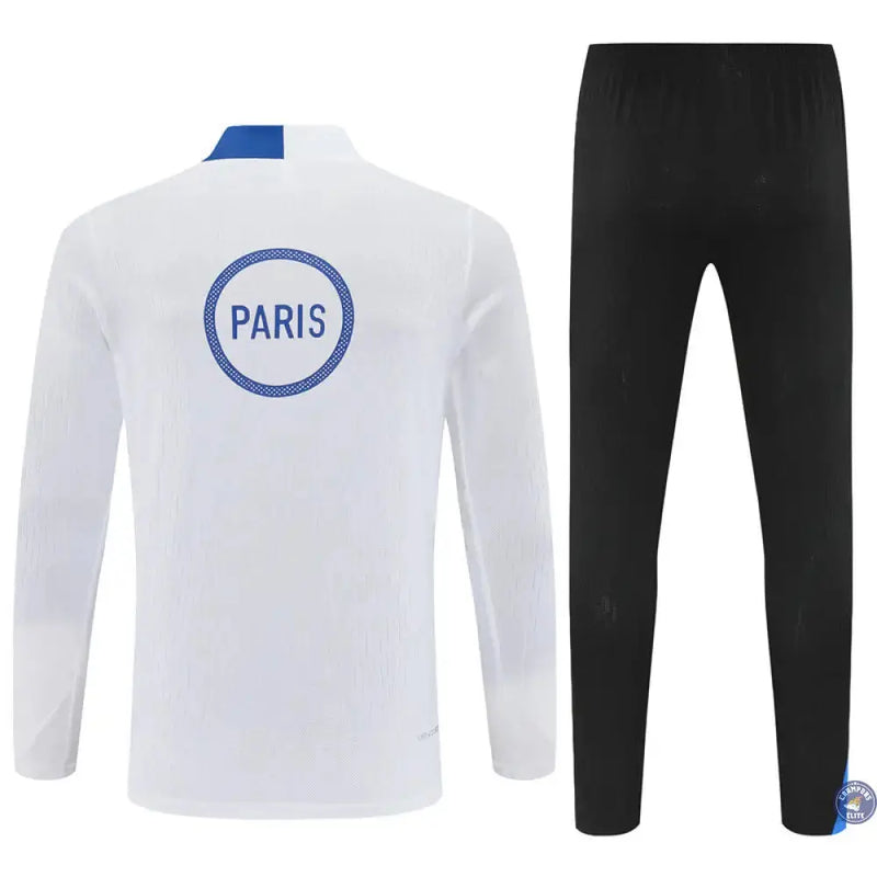 Survêtement d'entraînement demi-zip - PSG 2025/2026 - Blanc/Bleu/Noir — visuel 3 sur 3