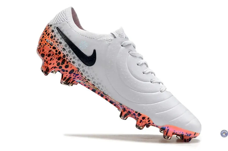 Tiempo Legend 10 Elite FG Electric Pack Gris/Orange/Léopard — visuel 4 sur 4