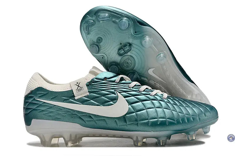 Tiempo Legend 10 Elite FG Emerald - Turquoise/Blanc Cassé — visuel 1 sur 4