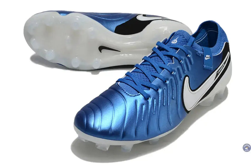 Tiempo Legend 10 Elite FG Mad Ambition - Bleu/Blanc — visuel 2 sur 4