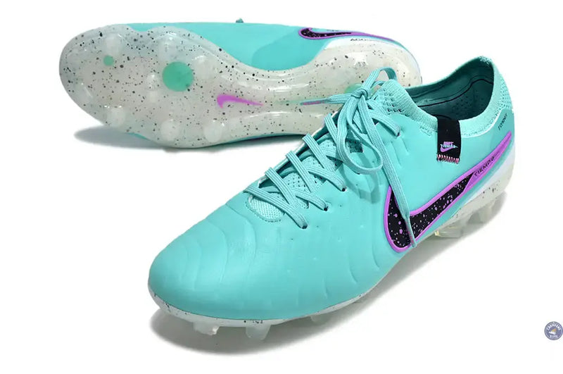 Tiempo Legend 10 Elite FG Peak Ready - Turquoise/Noir/Violet — visuel 2 sur 4
