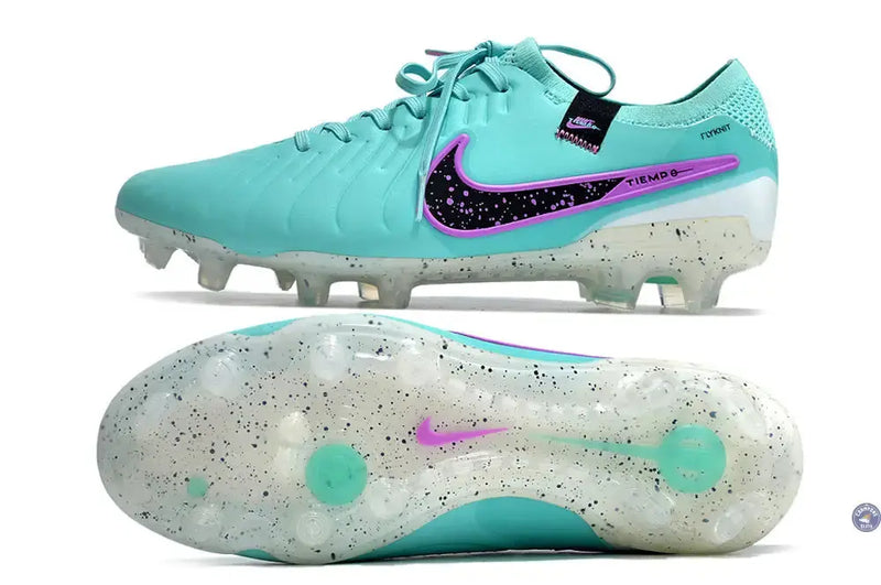 Tiempo Legend 10 Elite FG Peak Ready - Turquoise/Noir/Violet — visuel 3 sur 4
