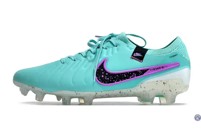 Tiempo Legend 10 Elite FG Peak Ready - Turquoise/Noir/Violet — visuel 4 sur 4