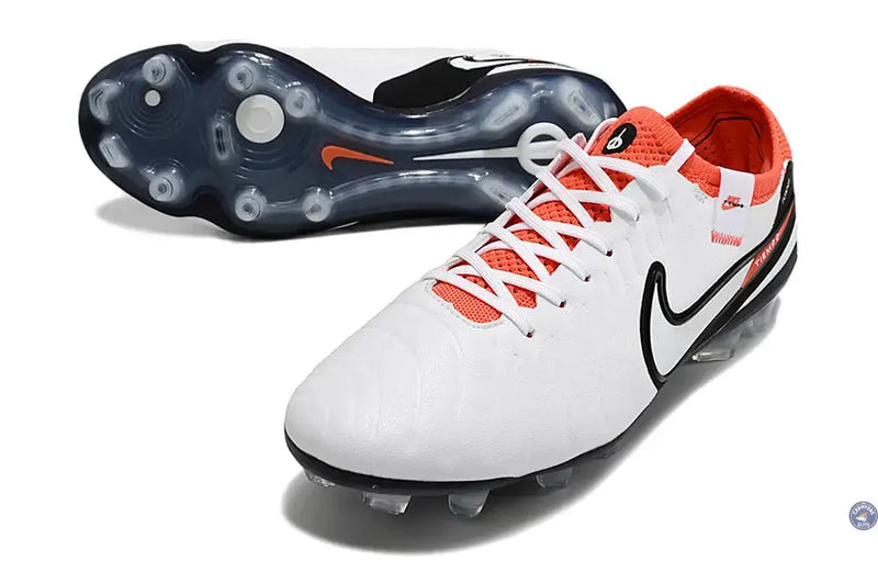 Tiempo Legend 10 Elite FG Ready - Blanc/Noir/Rouge — visuel 2 sur 4