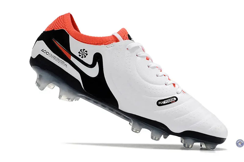 Tiempo Legend 10 Elite FG Ready - Blanc/Noir/Rouge — visuel 4 sur 4