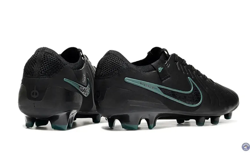 Tiempo Legend 10 Elite FG Shadow - Noir/Vert — visuel 4 sur 4