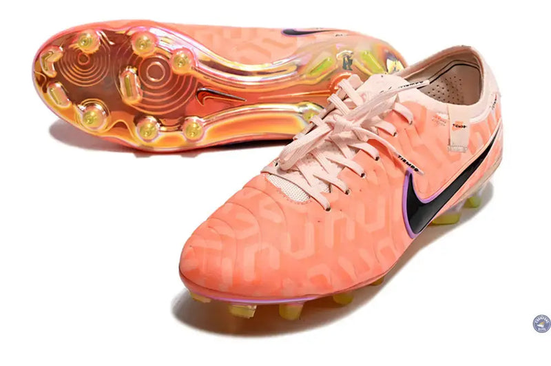 Tiempo Legend 10 Elite FG United - Orange/Noir — visuel 3 sur 4