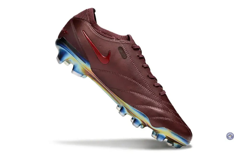 Tiempo Legend 10 Elite Luxe FG Montebelluna Leather Port Wine - Bordeaux/Rouge — visuel 3 sur 4