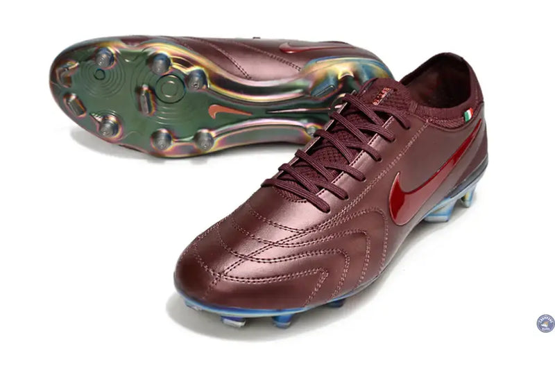 Tiempo Legend 10 Elite Luxe FG Montebelluna Leather Port Wine - Bordeaux/Rouge — visuel 2 sur 4