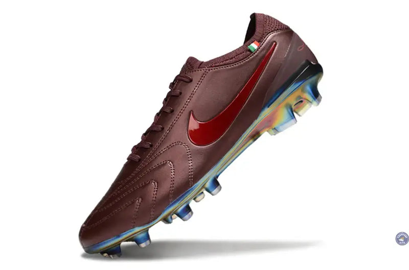 Tiempo Legend 10 Elite Luxe FG Montebelluna Leather Port Wine - Bordeaux/Rouge — visuel 4 sur 4