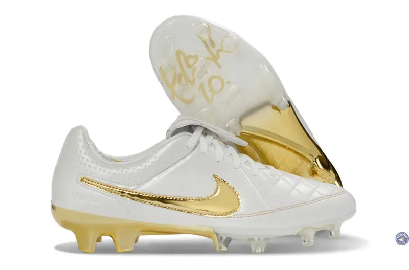 Tiempo Legend R10 Touch of Gold - Blanc/OR — visuel 2 sur 4