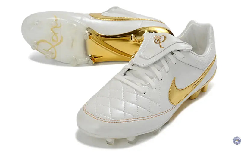 Tiempo Legend R10 Touch of Gold - Blanc/OR — visuel 1 sur 4