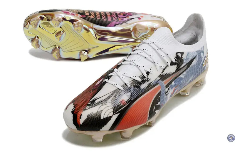 Ultra Ultimate SE Legacy of Speed x PD25 FG - Blanc/Bleu/Rouge/Doré — visuel 2 sur 4