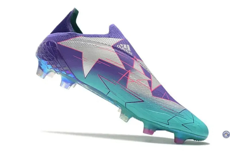 X Speedflow + FG Champions Code - Violet/Argenté/Turquoise — visuel 4 sur 4