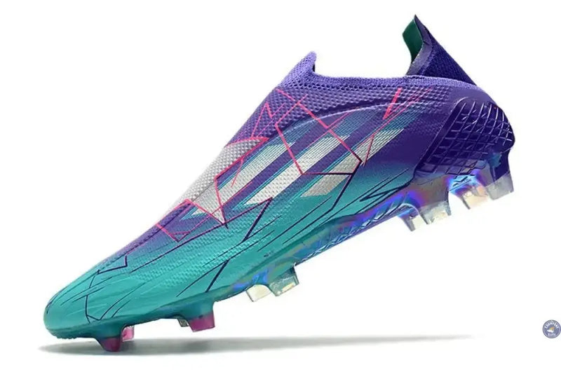 X Speedflow + FG Champions Code - Violet/Argenté/Turquoise — visuel 3 sur 4
